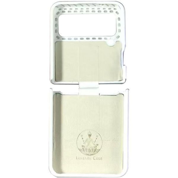 Чехол Foldables Silicone Cover Lakshmi для Samsung Galaxy Z Flip4 White 555-03144 фото