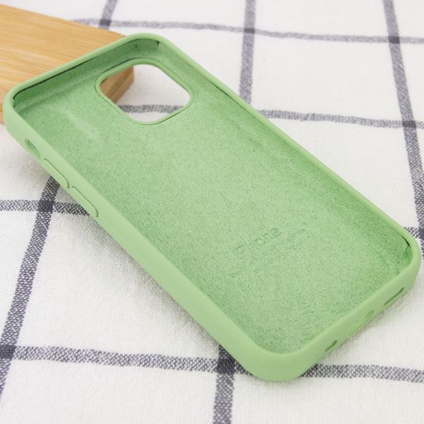 Чехол Silicone Case Full Protective для Apple iPhone 13 mini (5.4") Mint 208-05908 фото