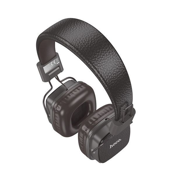 Бездротові накладні навушники HOCO W56 Earl BT headphones Brown 6942007633338 фото