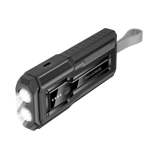 Зовнішній акумулятор BOROFONE BJ54 Graceful 22.5W+PD20W fully compatible flashlight power bank (10000mAh) 656-01148 фото