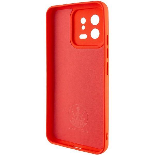 Чохол TPU GETMAN Liquid Silk Full Camera для Xiaomi 13 Pro Червоний / Red ILSO-00000081489-5 фото