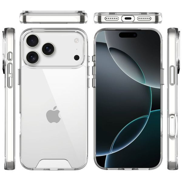 Чохол TPU Space Case transparent для Apple iPhone 17 Pro Max / 18 Pro Max (6.9") (6.9") Прозорий ILSO-00000088005-1 фото