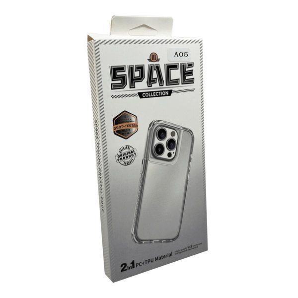 Протиударний чохол для смартфона Space III для Samsung Galaxy A05 Transparent 666-02063 фото