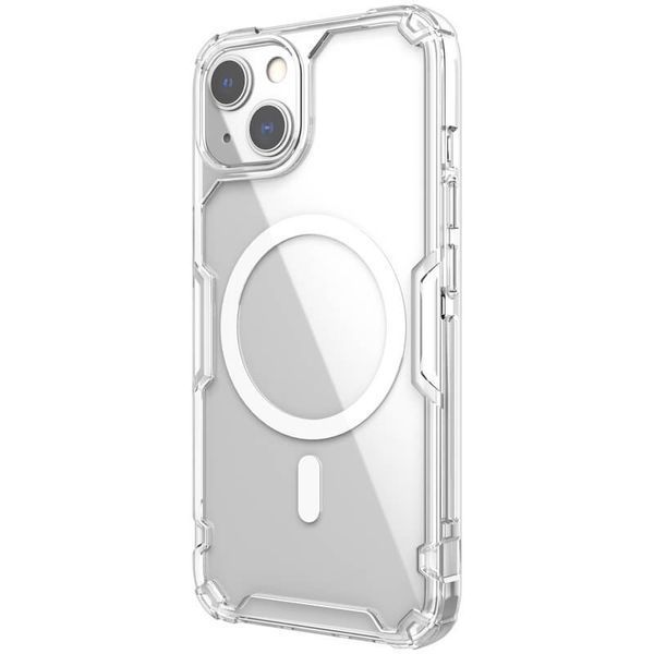 TPU чехол Nillkin Nature Pro Magnetic для Apple iPhone 15 Plus (6.7") Transparent 777-08013 фото