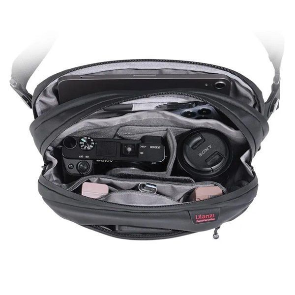 Сумка Ulanzi TRAKER Travel Chest Bag (BP08) Black 656-00229 фото