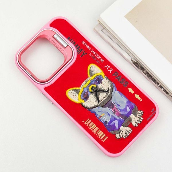 TPU+PC чохол Friends для iPhone 16 Pro (6.3") Pink Dog 555-00298 фото