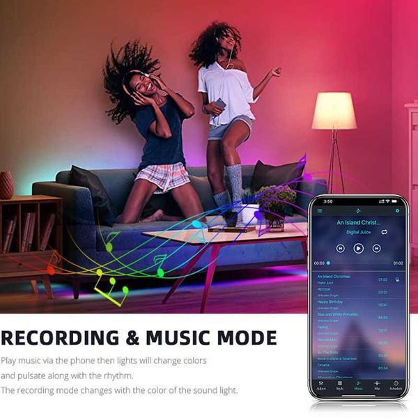 Светодиодная RGB лампочка Smart bulb light 4pcs with Bluetooth E27 with app white 656-03723 фото