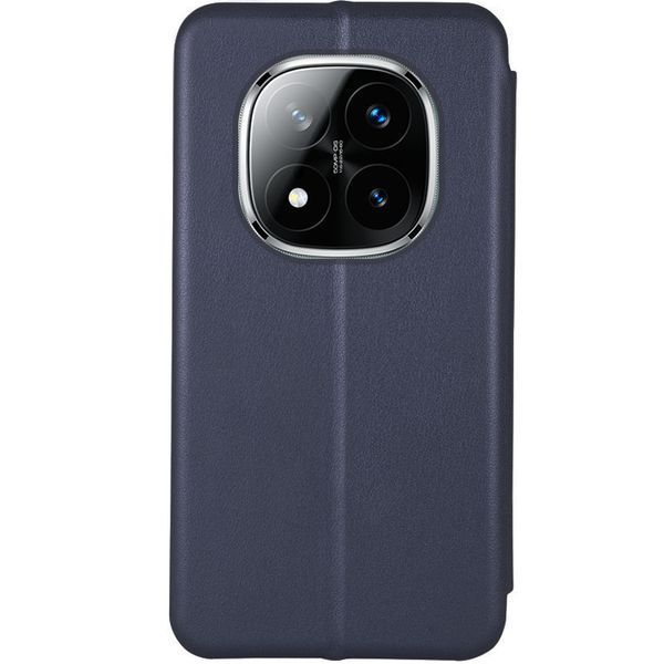 Шкіряний чохол-книжка Classy для Xiaomi Redmi Note 14 Pro 4G Navy Blue 777-05298 фото