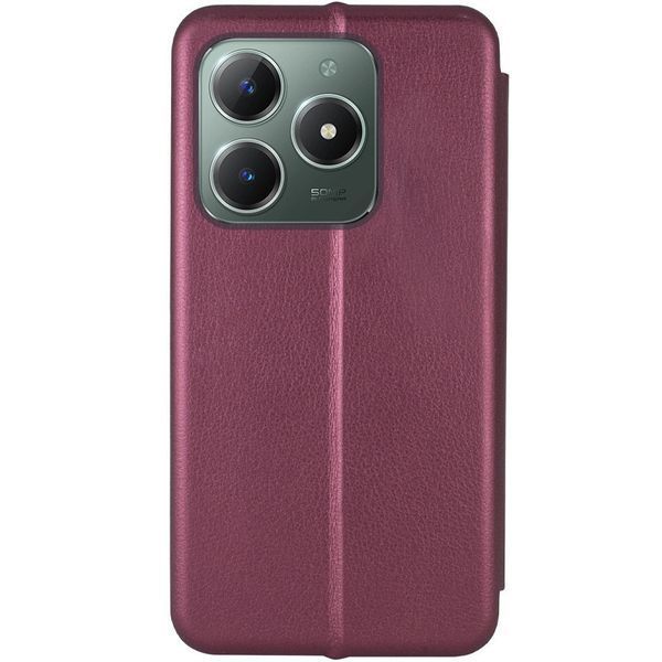 Шкіряний чохол-книжка Classy для Realme Note 50 5G Maroon 777-05398 фото