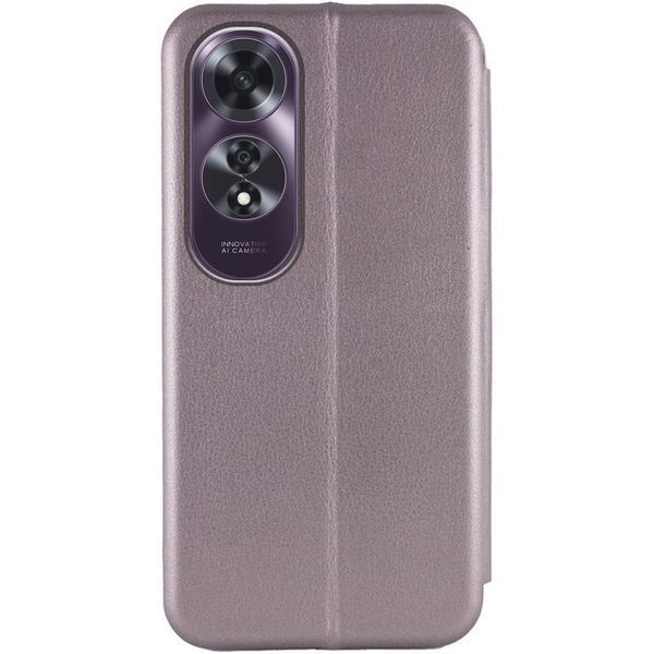 Шкіряний чохол-книжка Classy для Oppo A60 4G Grey 777-05348 фото