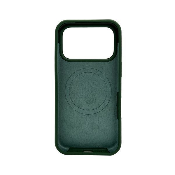 Чохол для смартфона Silicone Case Magnetic для Apple iPhone 17 Pro Atrovirens 666-04128 фото