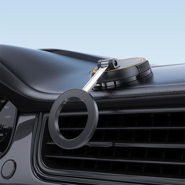 Автотримач для телефона ACEFAST D55 magnetic car holder for dashboard Black 6974316284338 фото