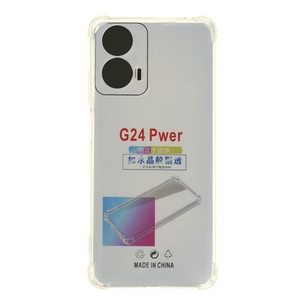 Прозорий чохол TPU Virgin Hard Full Camera для Motorola G24 Power 555-04149 фото