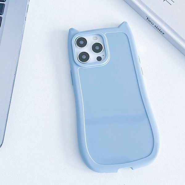 Чохол з шнурком GETMAN Cat with straps для iPhone 13 Pro Max (6.7") Blue 555-00417 фото