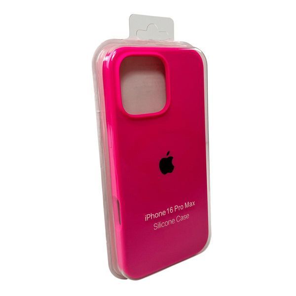 Силиконовый чехол для iPhone 16 Pro Max Shiny Pink 666-01293 фото