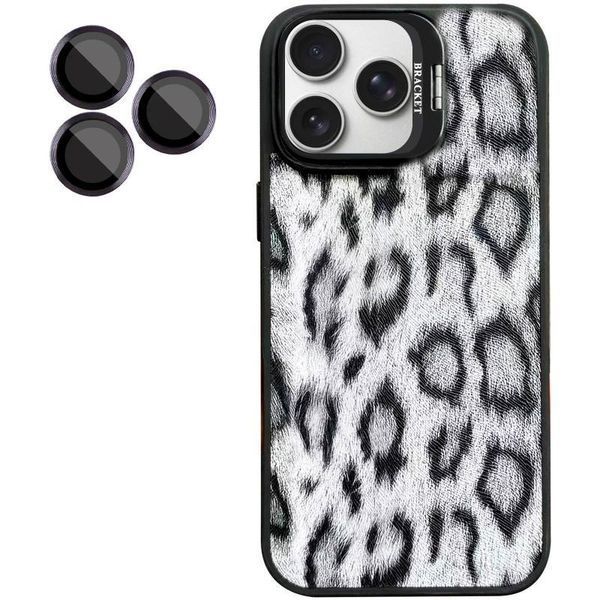 Чохол TPU+PC Wild Leopard with MagSafe and Lens для Apple iPhone 17 Air (6.5") Black 656-08233 фото
