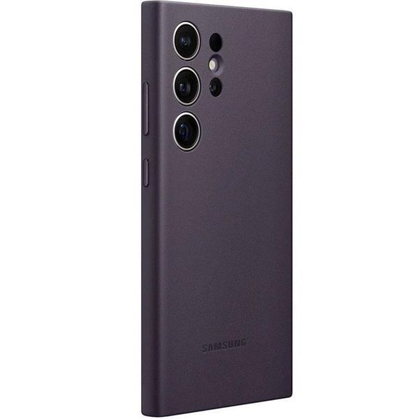 Шкіряний чохол Leather Case для Samsung Galaxy S24 Ultra Purple 777-07945 фото