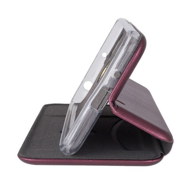 Шкіряний чохол-книжка Classy для Xiaomi Redmi 6 Maroon 777-06107 фото