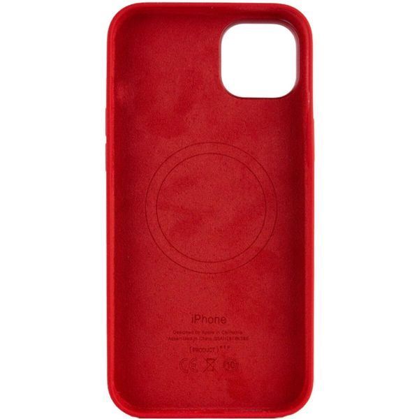 Чохол Silicone Full Case with MagSafe для iPhone 14 Red 656-01193 фото
