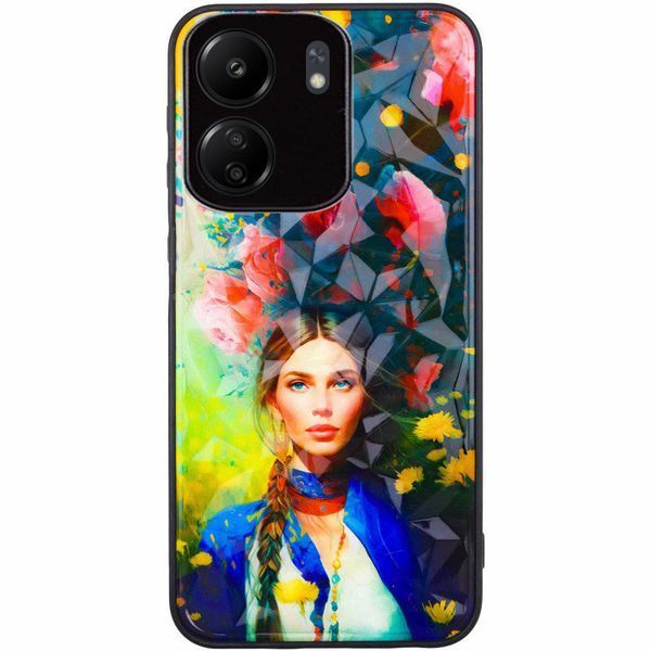 TPU+PC чохол Prisma Ladies для Xiaomi Redmi 13C / Poco C65 Peonies 777-07413 фото