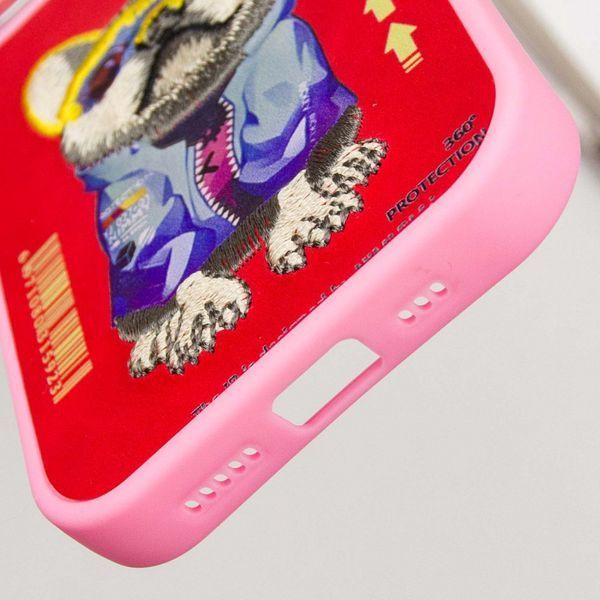 TPU+PC чохол Friends для iPhone 16 Pro (6.3") Pink Dog 555-00298 фото