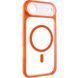 Чохол TPU+PC GETMAN Moon Clear with MagSafe для Apple iPhone 17 Air (6.5") Orange 656-08409 фото 1