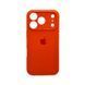 Силиконовый чехол с закрытой камерой для iPhone 17 Pro Orange 666-04282 фото