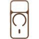 Чехол TPU+PC GETMAN Moon Clear with MagSafe для Apple iPhone 17 Pro Max (6.9") Brown 656-08459 фото 2