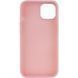Чехол TPU Bonbon Metal Style для Apple iPhone 14 (6.1") Light pink 208-06091 фото 4