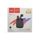 Навушники HOCO DES03 Plus Wireless headset(With black silicone sleeve) Black 656-00903 фото 3