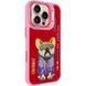 TPU+PC чохол Friends для iPhone 16 Pro (6.3") Pink Dog 555-00298 фото 1