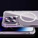 Чохол TPU Gorilla with MagSafe для Apple iPhone 15 Pro (6.1") Clear 656-08485 фото 3