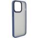 TPU+PC чохол Metal Buttons для Apple iPhone 14 Pro Max (6.7") Синій 777-08290 фото 2
