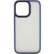 TPU+PC чохол Metal Buttons для Apple iPhone 14 Pro Max (6.7") Синій 777-08290 фото 1