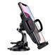 Автотримач для телефона BOROFONE BH37 Route push type suction cup car holder Black 6931474738486 фото 5