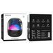 Портативна колонка BOROFONE BP8 Glazed colorful luminous BT speaker Black 656-00667 фото 5