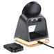 Бездротовий зарядний пристрій ACEFAST E17 desktop 3-in-1 wireless charging holder Black 656-01265 фото 2