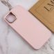 Чехол TPU Bonbon Metal Style для Apple iPhone 14 (6.1") Light pink 208-06091 фото 3