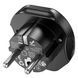 Мережевий адаптер HOCO AC6 Unimpeded universal conversion plug Black 6931474791511 фото 3