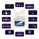 Беспроводные наушники HOCO EQ21 Sandy true wireless ANC+ENC noise reduction touch screen BT headset Cloudy White 656-03863 фото 3
