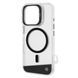 Чехол Kajsa Aluminium Shield with Magnetic Ring iPhone 16 Pro Gun metal 656-08133 фото 1