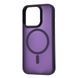 Чехол WAVE Matte Insane Case with Magnetic Ring для iPhone 15 Pro Max Deep purple 656-07865 фото 1