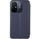 Шкіряний чохол-книжка Classy для Xiaomi Redmi 12C Темно-синій 777-03619 фото 2