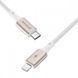 Кабель Proove Dense Metal Type-C to Lightning 27W (1m) white 656-02557 фото 3