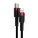 Кабель Baseus Cafule Cable Type-C to iP PD 20W 1m Red+Black CATLKLF-91 фото 3