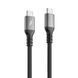 Кабель Proove ReGen Silicone Type-C to Type-C 60W (1m) black 656-02583 фото 1
