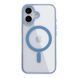 Чохол NEW TPU Color with Magsafe для iPhone 16 Sierra Blue 214-02583 фото 1
