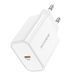 Сетевое зарядное устройство BOROFONE BA57A Easy Speed single port PD20W charger White 656-01325 фото 2