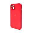 Чехол для смартфона AG Glass Matt Frame Color для iPhone 12 Coke Red 666-00553 фото