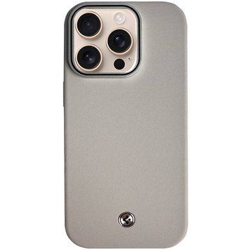 Чохол SGP PC+Leather with Magnetic Fit для Apple iPhone 16 Pro (6.3") Grey ILSO-00000074200-5 фото